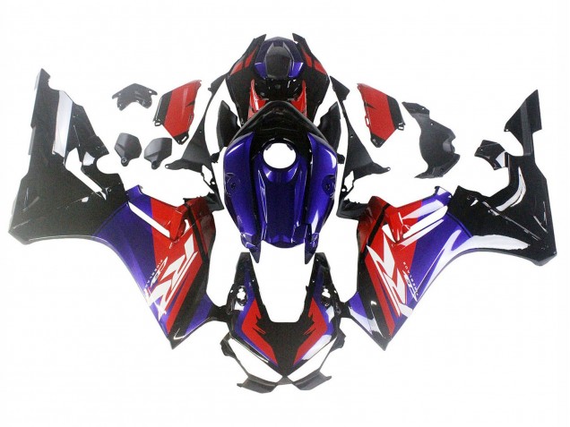 2017-2024 Honda CBR1000RR Motorcycle Fairings - Red Blue Glossy Black UK