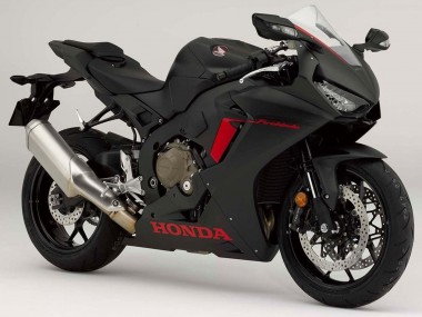 Best 2017-2023 Honda CBR1000RR Motorcycle Fairings - Matte Black with Red Logo UK