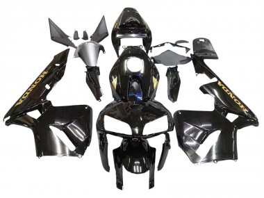 Best 2005-2006 Honda CBR600RR Motorcycle Fairings - Black with Gold Logo UK