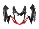 2011-2024 Suzuki GSXR 600 / GSXR 750 Motorcycle Fairing Kits - Red Glossy Black UK