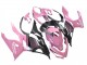 2018-2024 Kawasaki Ninja 400 Motorcycle Fairings - Pink Matte Black Honeycomb UK