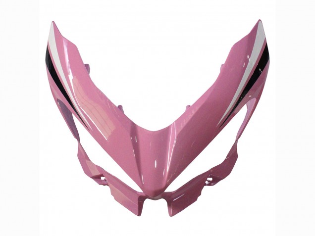 2018-2024 Kawasaki Ninja 400 Motorcycle Fairings - Pink Matte Black Honeycomb UK