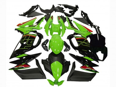 Best 2020-2025 Kawasaki Ninja 650 EX650 Motorcycle Fairings - Green Red Black UK