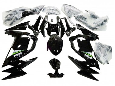 Best 2020-2025 Kawasaki Ninja 650 EX650 Motorcycle Fairings - Glossy Black Green UK