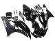 2006-2007 Yamaha YZF 600 R6 Motorcycle Fairings - Glossy Black Matte Black UK