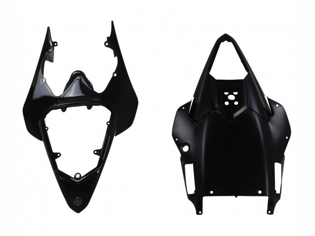 2008-2016 Yamaha YZF 600 R6 Motorcycle Fairings - Glossy Black Matte Black Red Stripe UK