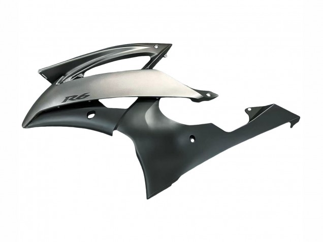 2008-2016 Yamaha YZF 600 R6 Motorcycle Fairings - Silver Grey UK