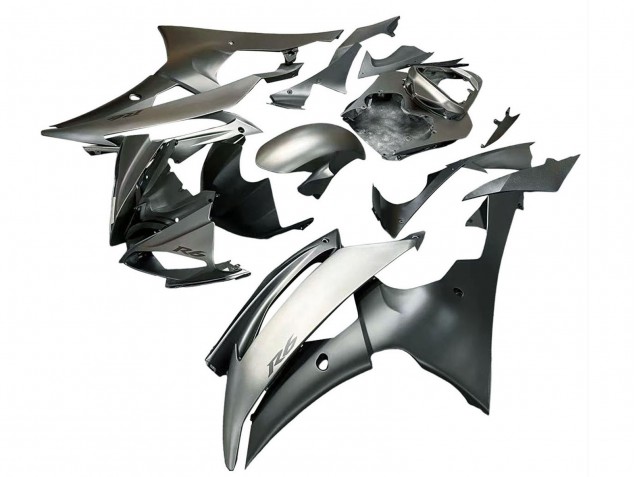 2008-2016 Yamaha YZF 600 R6 Motorcycle Fairings - Silver Grey UK