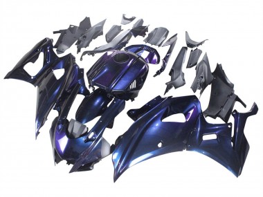 Best 2021-2024 Yamaha YZF R7 Motorcycle Fairings - Gradient Blue Purple UK