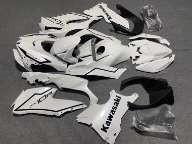 Best 2021-2025 Kawasaki ZX10R Motorcycle Fairings - Pearl White Black UK