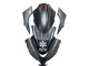 2013-2024 Kawasaki EX300 Motorcycle Fairings - Matte Black White Elf Snow UK