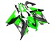 2013-2024 Kawasaki EX300 Motorcycle Fairings - Green Silver Black UK