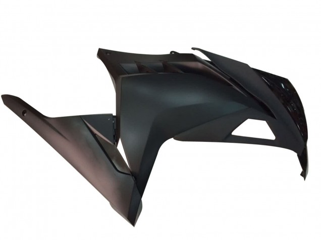 2013-2017 Kawasaki EX300 Motorcycle Fairing - Glossy Black Matte Black UK