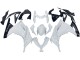 2013-2024 Kawasaki EX300 Motorcycle Fairings - White Black UK