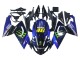 2006-2011 Aprilia RS125 Motorcycle Fairings - Blue Black Green Monster 46 UK