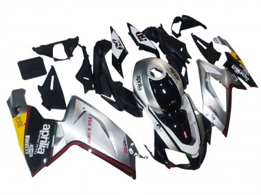 Best 2006-2011 Aprilia RS125 Motorcycle Fairings - Silver Black UK