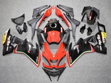 Best 2012-2018 Aprilia RS4 50 125 Motorcycle Fairings - Red Yellow Glossy Black UK