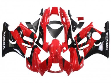 Best 1997-1998 Honda CBR600 F3 Motorcycle Fairings - Red Glossy Black UK