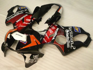 Best 1999-2000 Honda CBR600 F4 Motorcycle Fairings - Glossy Black Red White PlayStation 2 UK
