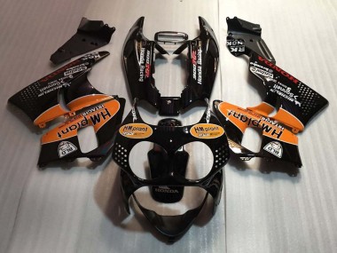 Best 1992-1993 Honda CBR900RR 893 Motorcycle Fairings - Glossy Black Orange Hm Plant UK