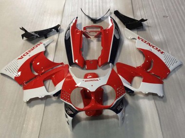Best 1992-1993 Honda CBR900RR 893 Motorcycle Fairings - White Red Glossy Black UK