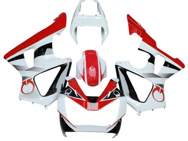 Best 2000-2001 Honda CBR900RR 929 Motorcycle Fairings - White Red Black UK