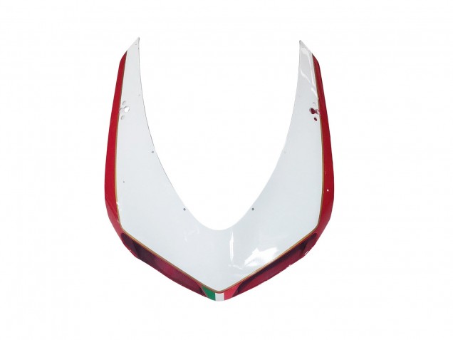 2007-2014 Ducati 1098 Motorcycle Fairings - White Red Glossy Black UK