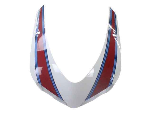 2007-2014 Ducati 1098 Motorcycle Fairings - White Red Blue Glossy Black Martini UK