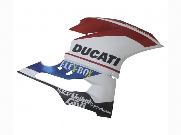 2015-2020 Ducati 1299 Motorcycle Fairings - White Red Blue Matte Black Unibat Flex-Box UK