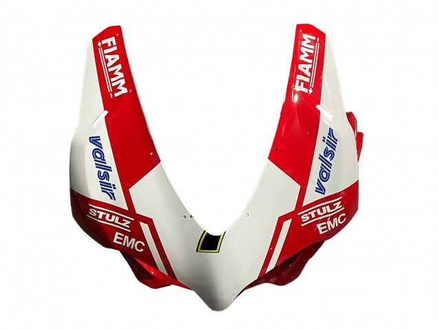 2015-2020 Ducati 959/1299 Motorcycle Fairings - White Red Green Valsir Fiamm 7 UK