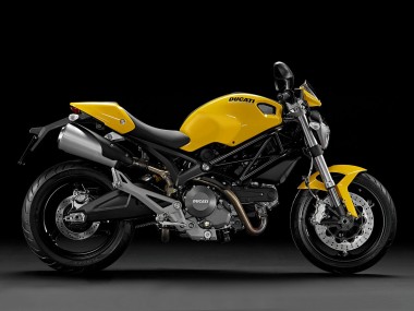 Best 2008-2012 Ducati Monster 696 796 1100 1100S Motorcycle Fairings - Yellow UK