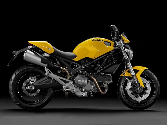 2008-2012 Ducati Monster 696 796 1100 1100S Motorcycle Fairings - Yellow UK
