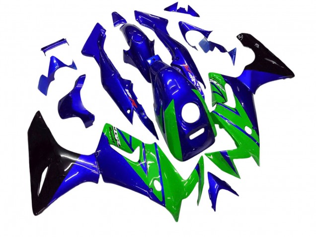 2002-2006 Honda CBR125R Motorcycle Fairings - Blue Green Glossy Black UK