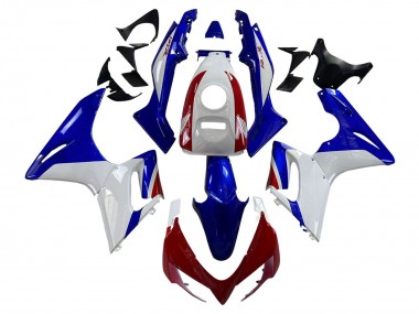 Best 2002-2006 Honda CBR125R Motorcycle Fairings - White Blue Red UK