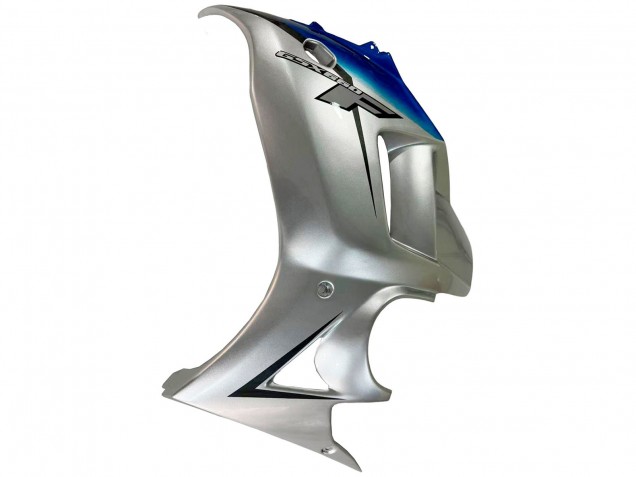 2008-2013 Suzuki GSX650F Motorcycle Fairings - Silver Blue UK