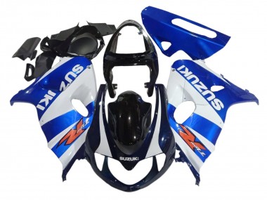 Best 1998-2003 Suzuki TL1000R Motorcycle Fairing Kits - Blue White Black Red UK
