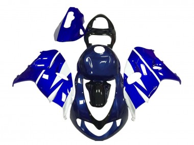 Best 1998-2003 Suzuki TL1000R Motorcycle Fairings - Blue White Glossy Black UK
