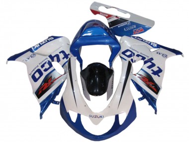 Best 1998-2003 Suzuki TL1000R Motorcycle Fairings - White Blue Black Red Tyco UK