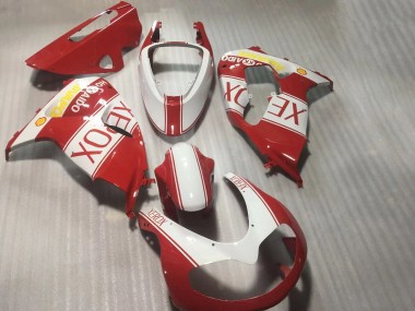 Best 1998-2003 Suzuki TL1000R Motorcycle Fairings - White Red Yellow Xerox UK