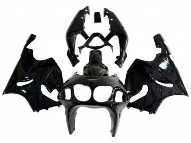 Best 1996-2003 Kawasaki ZX7R Motorcycle Fairing - Glossy Black UK