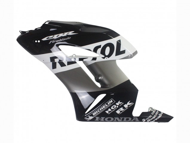 2004-2005 Honda CBR1000RR Motorcycle Fairing Kits - Silver White Glossy Black Repsol UK