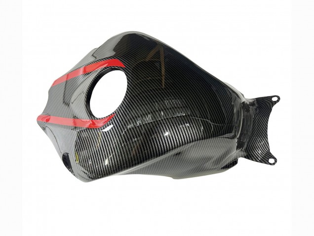 2008-2011 Honda CBR1000RR Motorcycle Fairings - Black Carbon Fiber Red UK
