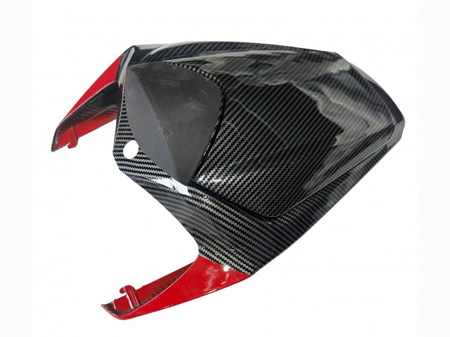 2008-2011 Honda CBR1000RR Motorcycle Fairings - Black Carbon Fiber Red UK