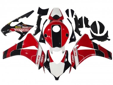 Best 2008-2011 Honda CBR1000RR Motorcycle Fairings - Red White Glossy Black Racing UK