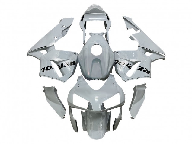 2003-2004 Honda CBR600RR Motorcycle Fairings - Silver Black Repsol UK