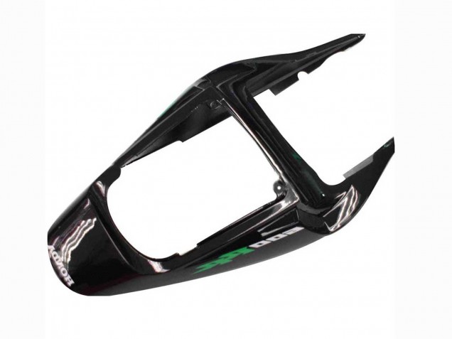 2005-2006 Honda CBR600RR Motorcycle Fairings - Glossy Black Green Flame UK