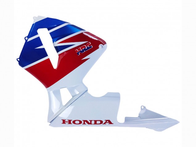 2005-2006 Honda CBR600RR Motorcycle Fairing - White Red Blue HRC UK