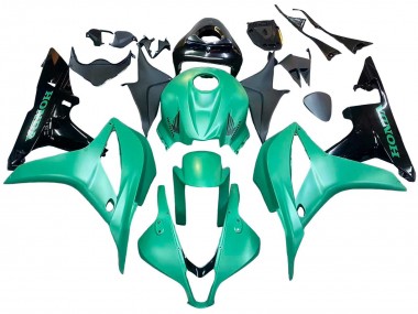 Best 2007-2008 Honda CBR600RR Bike Fairings - Green Glossy Black UK