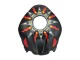 2007-2008 Honda CBR600RR Motorcycle Fairings - Matte Black Orange Red Rossi Repsol 46 UK
