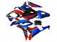 2007-2008 Honda CBR600RR Motorcycle Fairings - Blue Red Yellow Glossy Black UK